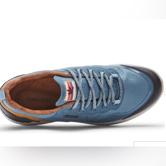 Cobb Hill Skylar Mesh Lace Waterproof Sneaker (Women) - Teal New No Box - Picture 6 of 12